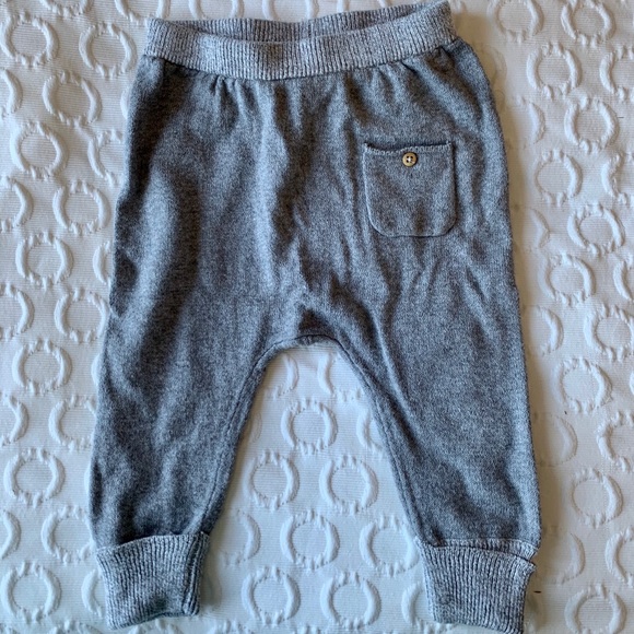 Baby Gray Knit sweater and pants - sold as set - Picture 2 of 2